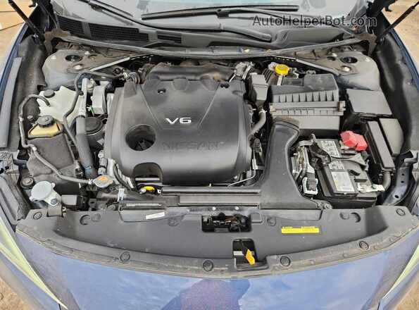 1N4AA6CV5PC508488 2023 NISSAN MAXIMA Blue Rear interior view