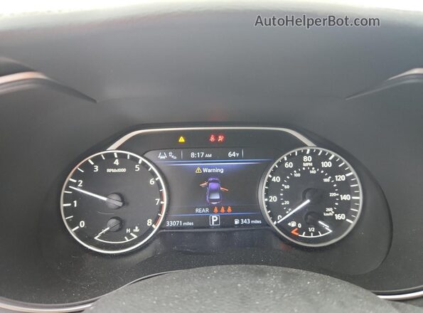1N4AA6CV5PC508488 2023 NISSAN MAXIMA Blue Instrument cluster view