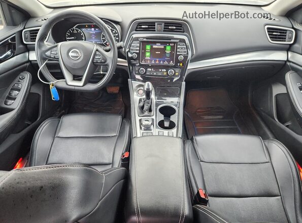 1N4AA6CV5PC508488 2023 NISSAN MAXIMA Blue Dashboard view