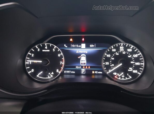 1N4AA6CV6PC510265 2023 NISSAN MAXIMA Silver Vista de los asientos traseros