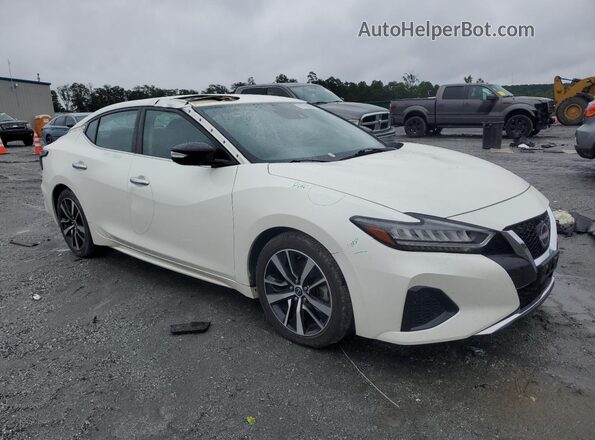 1N4AA6CV6PC511254 2023 NISSAN MAXIMA White Delantero derecho