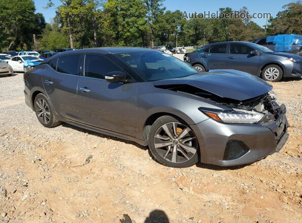 1N4AA6CV8LC368396 2020 NISSAN MAXIMA Gray Delantero derecho