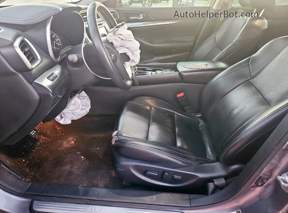 1N4AA6CV8LC381598 2020 NISSAN MAXIMA Gray Vista interior delantera