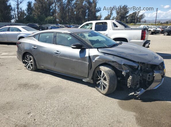1N4AA6CV8MC514202 2021 NISSAN MAXIMA Gray Delantero derecho