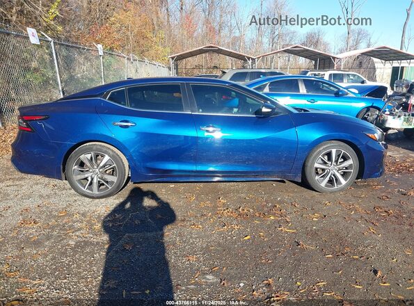 1N4AA6CV9LC385790 2020 NISSAN MAXIMA Синий Вид задней части салона
