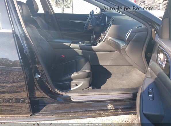 1N4AA6CV9PC508977 2023 NISSAN MAXIMA Black Front interior view