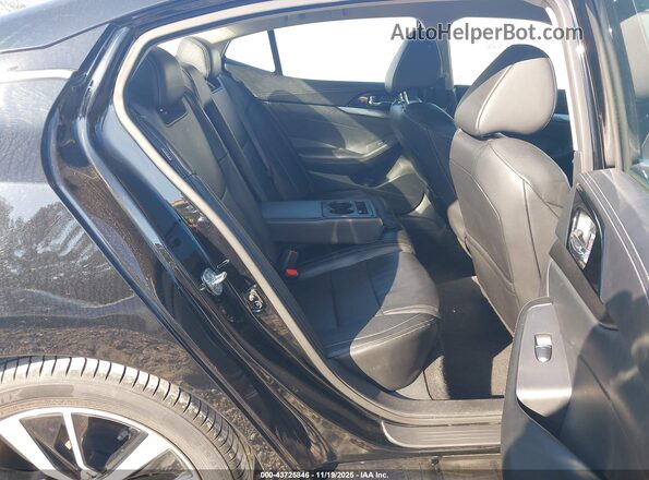 1N4AA6CV9PC508977 2023 NISSAN MAXIMA Black VIN sticker view