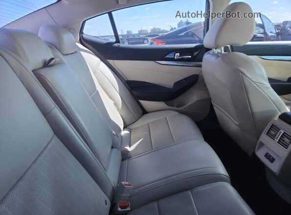 1N4AA6DV7LC367142 2020 NISSAN MAXIMA SL White Вид задніх сидінь
