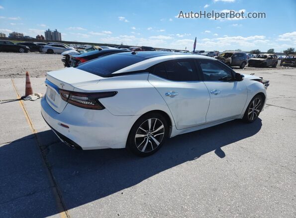 1N4AA6DV7LC367142 2020 NISSAN MAXIMA SL White Задня права чверть