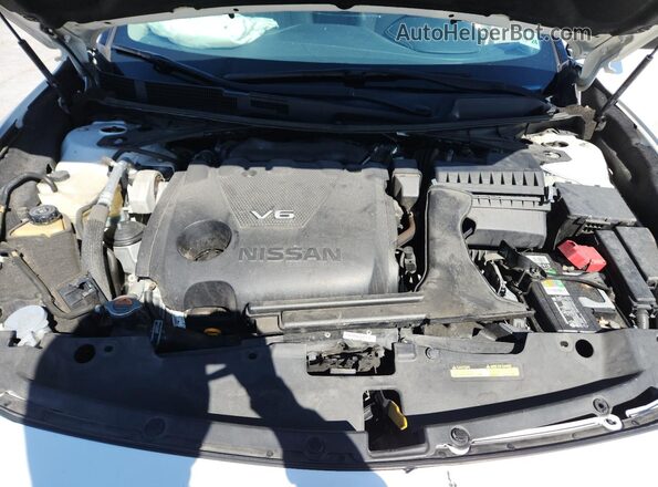 1N4AA6DV7LC367142 2020 NISSAN MAXIMA SL White Вид задньої частини салону