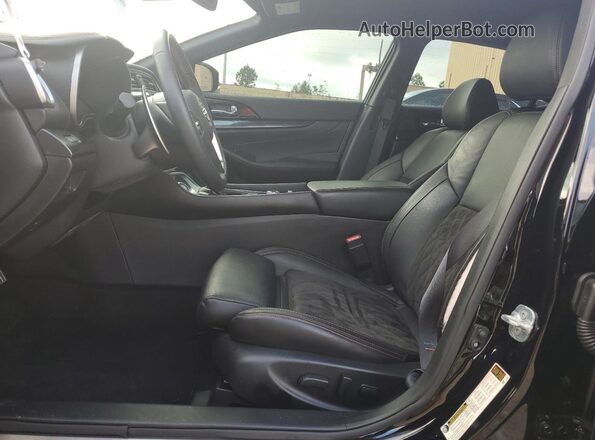 1N4AA6EV2PC507246 2023 NISSAN MAXIMA SR Black Սալոնի դիմացի տեսք