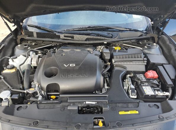 1N4AA6EV2PC507246 2023 NISSAN MAXIMA SR Black Սալոնի հետևի տեսք