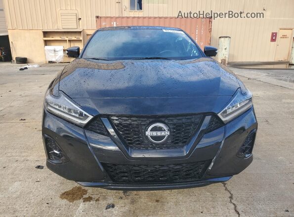 1N4AA6EV2PC507246 2023 NISSAN MAXIMA SR Black Դիմացի տեսք