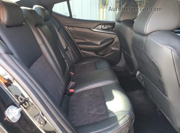 1N4AA6EV6PC502101 2023 NISSAN MAXIMA SR Черный Вид задних сидений