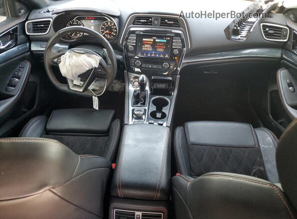 1N4AA6EV6PC502101 2023 NISSAN MAXIMA SR Черный Вид панели приборов