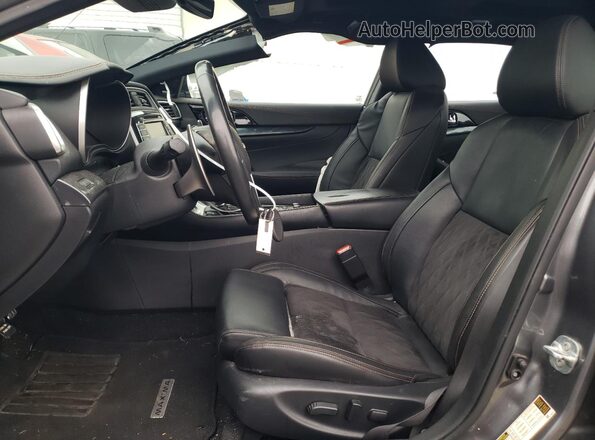 1N4AA6EV6PC506892 2023 NISSAN MAXIMA SR Gray წინა სალონის ხედი