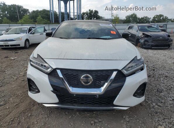 1N4AA6EVXLC376870 2020 NISSAN MAXIMA SR White Դիմացի տեսք