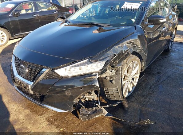 1N4AA6FV7MC508385 2021 NISSAN MAXIMA PLATINUM Black Դիմացի տեսք