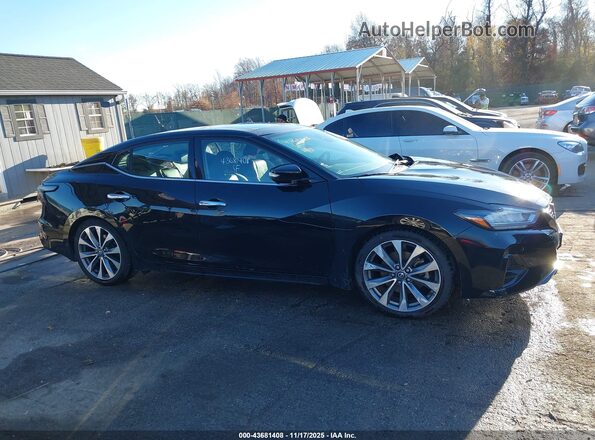 1N4AA6FV7MC508385 2021 NISSAN MAXIMA PLATINUM Black Սալոնի հետևի տեսք