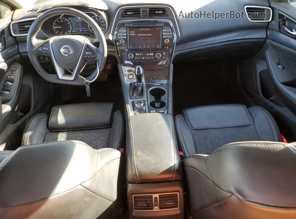 1N4AA6FV8MC511697 2021 NISSAN MAXIMA PLATINUM Blue Առջևի վահանակի տեսք