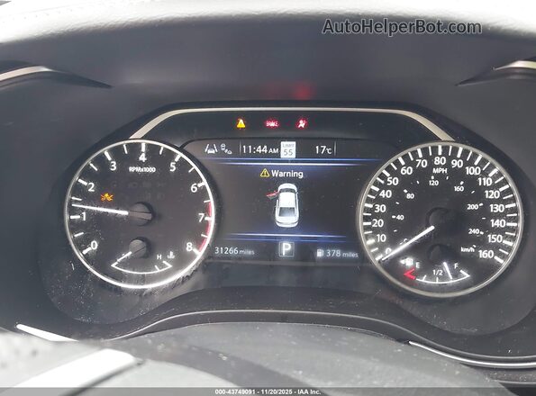 1N4AA6FV8PC501000 2023 NISSAN MAXIMA PLATINUM Белый Вид задних сидений