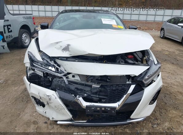 1N4AA6FV8PC501000 2023 NISSAN MAXIMA PLATINUM Белый Вид спереди