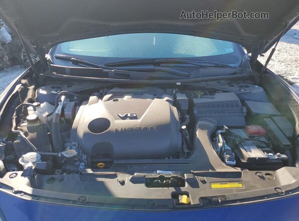 1N4AA6FVXPC504710 2023 NISSAN MAXIMA PLATINUM Blue უკანა სალონის ხედი