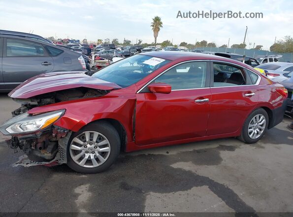 1N4AL3AP1GN366948 2016 NISSAN ALTIMA Red Панорамний вид салону 360°