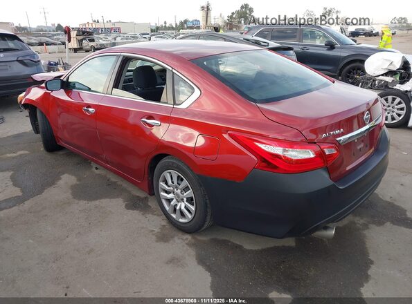 1N4AL3AP1GN366948 2016 NISSAN ALTIMA Red Задня ліва чверть