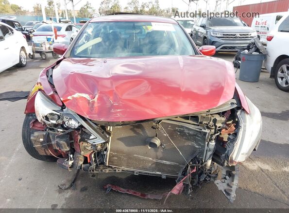 1N4AL3AP1GN366948 2016 NISSAN ALTIMA Red Вид щитка приладів