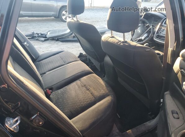 1N4AL3AP1JC168180 2018 NISSAN ALTIMA Black Հետևի նստատեղերի տեսք