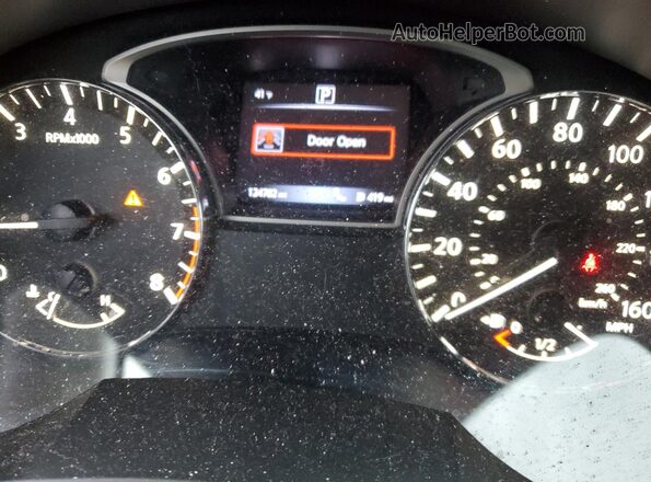 1N4AL3AP2HC200077 2017 NISSAN ALTIMA White Вид щитка приладів