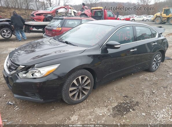 1N4AL3AP3HC123610 2017 NISSAN ALTIMA Черный Передняя левая четверть