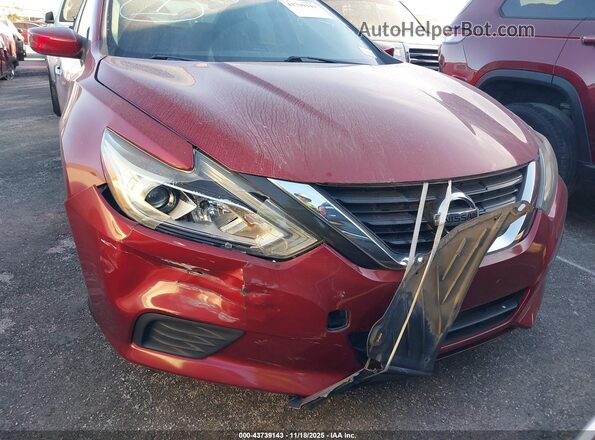 1N4AL3AP4JC105235 2018 NISSAN ALTIMA Maroon Vista frontal