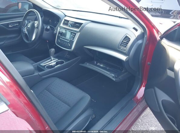 1N4AL3AP4JC105235 2018 NISSAN ALTIMA Maroon Vista interior delantera