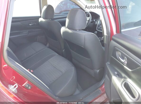 1N4AL3AP4JC105235 2018 NISSAN ALTIMA Maroon Vista de la etiqueta del VIN