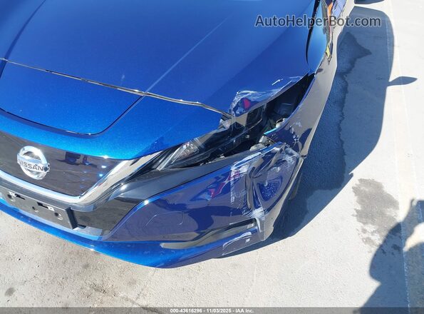 1N4AZ1CP2JC302856 2018 NISSAN LEAF Синий 
