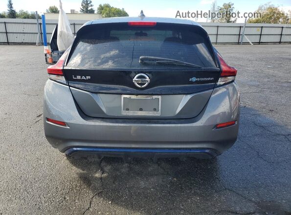 1N4AZ1CP2JC303926 2018 NISSAN LEAF Серый 