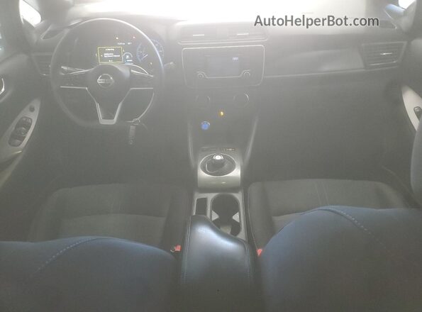 1N4AZ1CP5KC309401 2019 NISSAN LEAF White Առջևի վահանակի տեսք