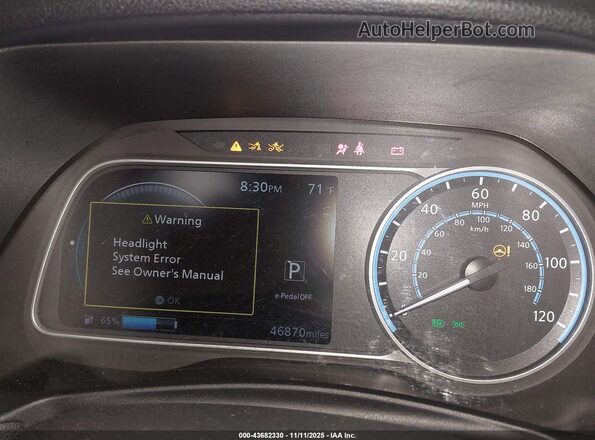 1N4AZ1CV2MC555775 2021 NISSAN LEAF Серый Вид задних сидений
