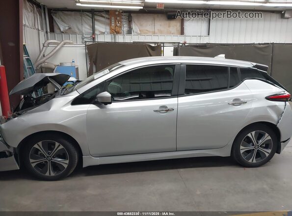 1N4AZ1CV2MC555775 2021 NISSAN LEAF Серый Панорамный вид салона 360°