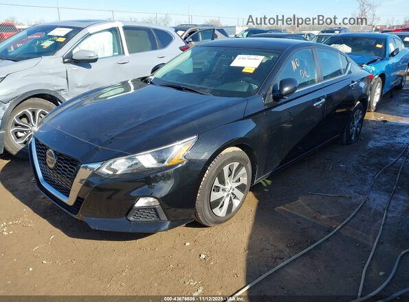 1N4BL4BV1LC214908 2020 NISSAN ALTIMA Черный Передняя левая четверть