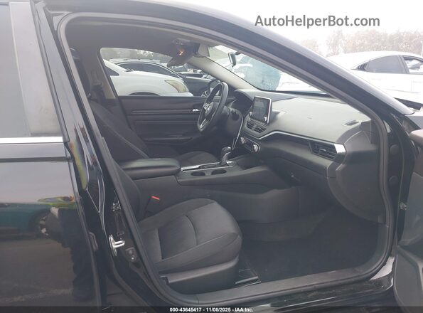 1N4BL4BV2KC119398 2019 NISSAN ALTIMA Black Widok wnętrza z przodu