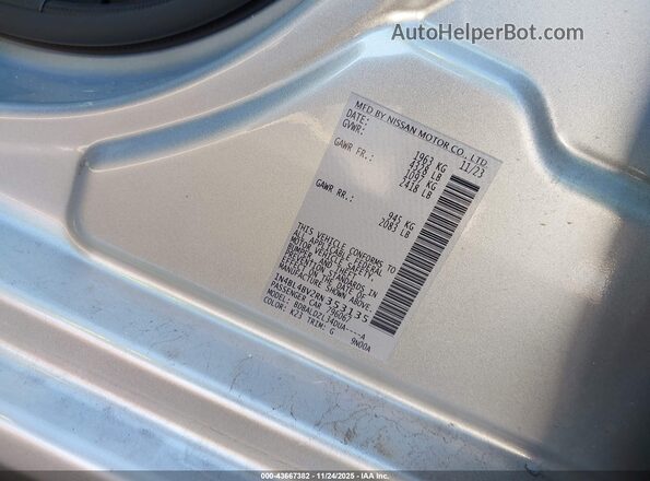 1N4BL4BV2RN353135 2024 NISSAN ALTIMA Silver Engine compartment view