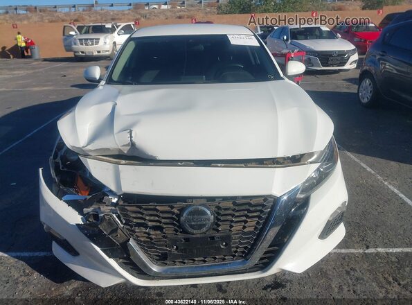 1N4BL4BV6MN374854 2021 NISSAN ALTIMA White Вид щитка приладів