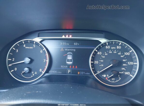 1N4BL4CV0PN330822 2023 NISSAN ALTIMA Gray Вид задніх сидінь