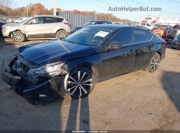 1N4BL4CV2NN314800 2022 NISSAN ALTIMA Black წინა მარცხენა ხედი სამი მეოთხედიდან