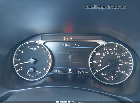 1N4BL4CV4LN306467 2020 NISSAN ALTIMA Черный Вид задних сидений