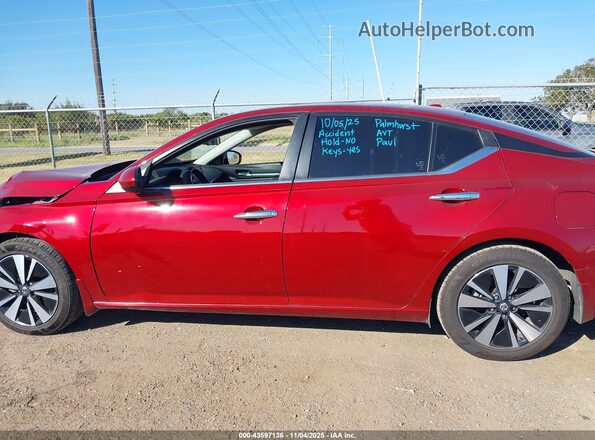 1N4BL4DV7NN323832 2022 NISSAN ALTIMA Красный Панорамный вид салона 360°