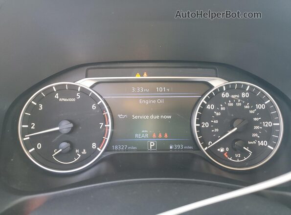 1N4BL4DW4RN402602 2024 NISSAN ALTIMA Red Widok zestawu wskaźników